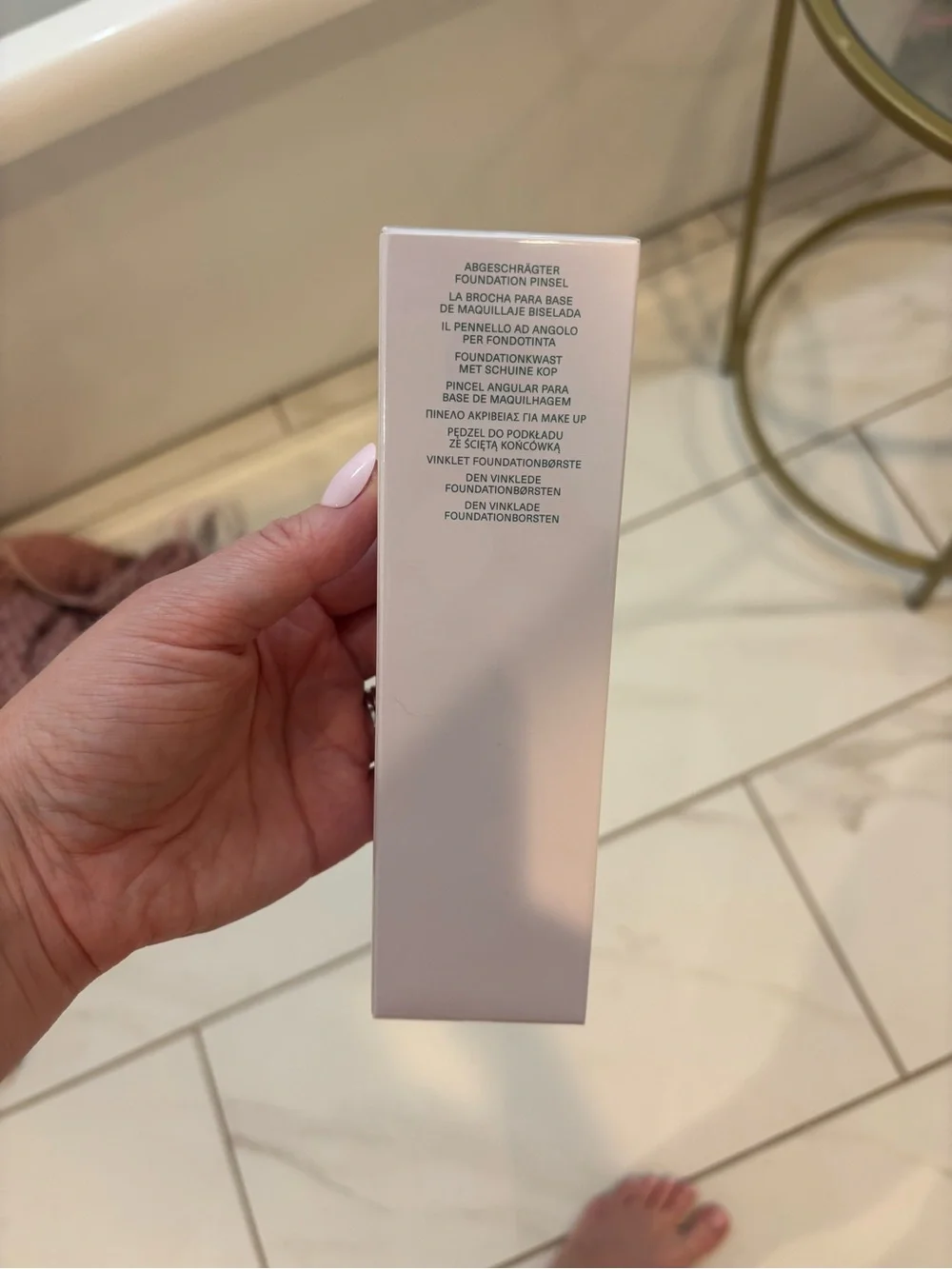 La Mer The Angled Foundation Brush Never Opened